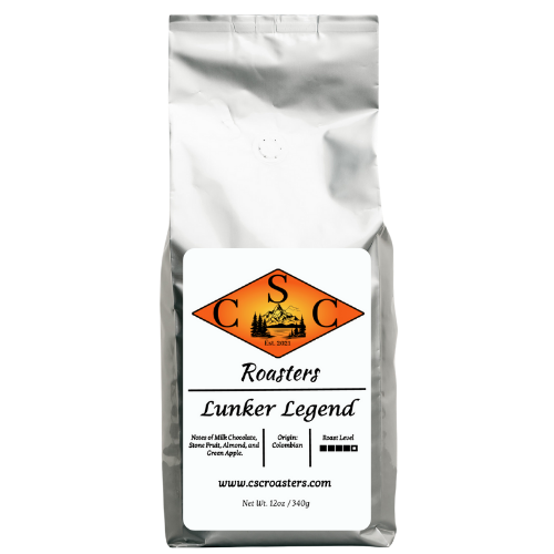 Lunker Legend  coffee, front side
